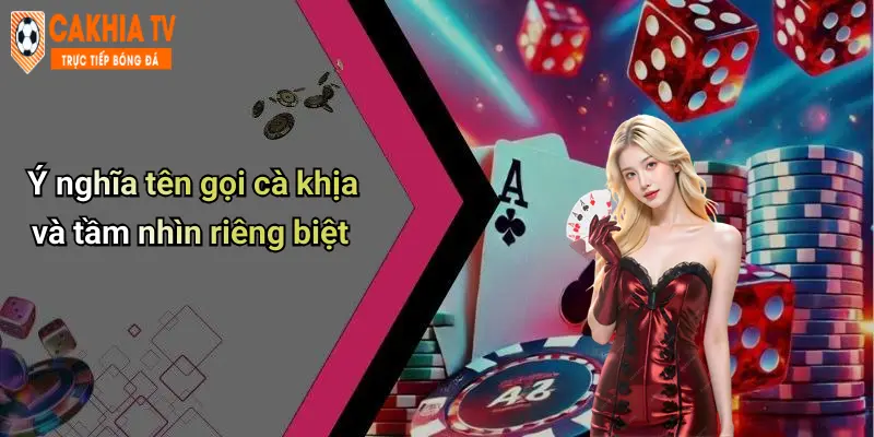 Ý nghĩa tên gọi cà khịa và tầm nhìn riêng biệt