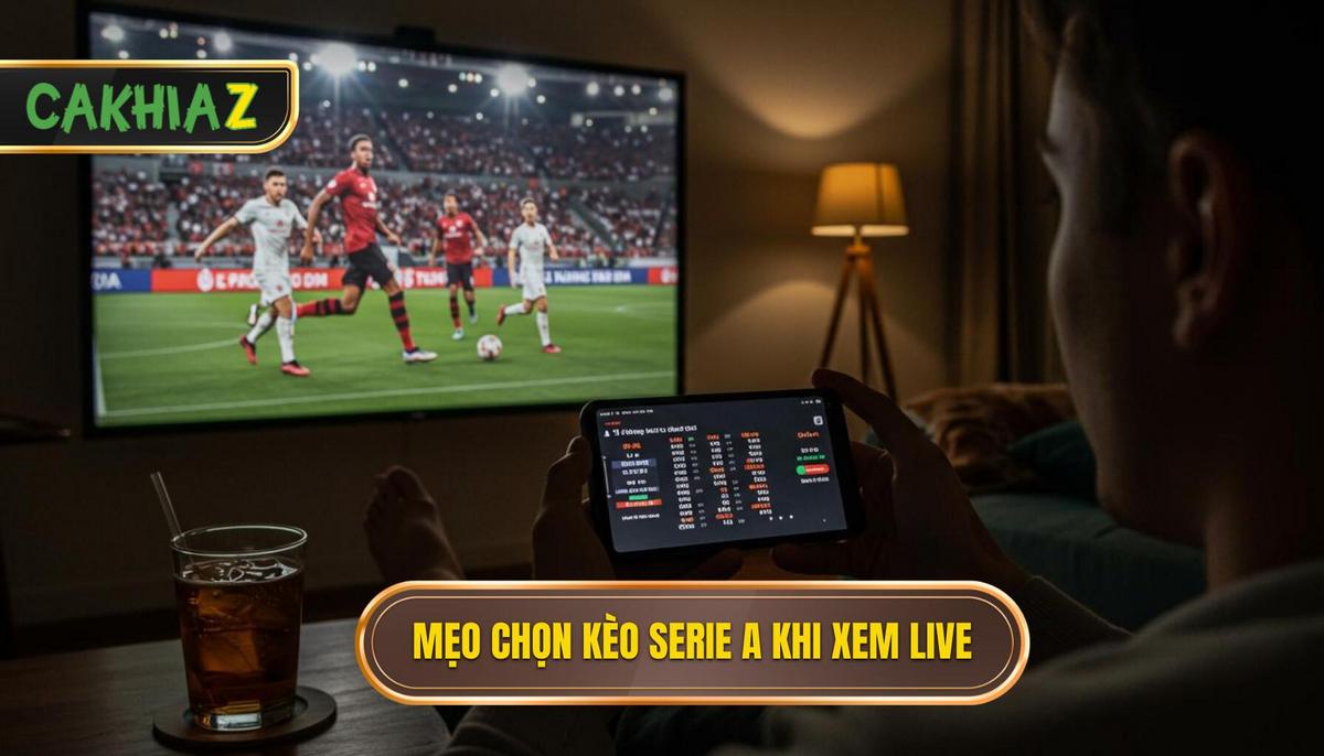 Phần 2 Mẹo Chọn Kèo Serie A Khi Xem Trực Tiếp Cà Khịa – Phân Tích Trong Trận