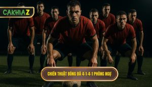 Chiến thuật bóng đá 4-1-4-1 phòng ngự