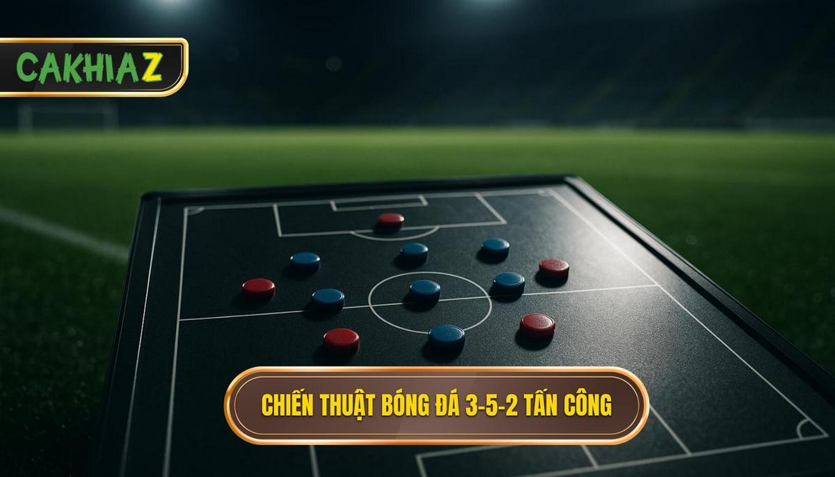 Nền Tảng Của Chiến Thuật Bóng đá 3 5 2 Tấn Công