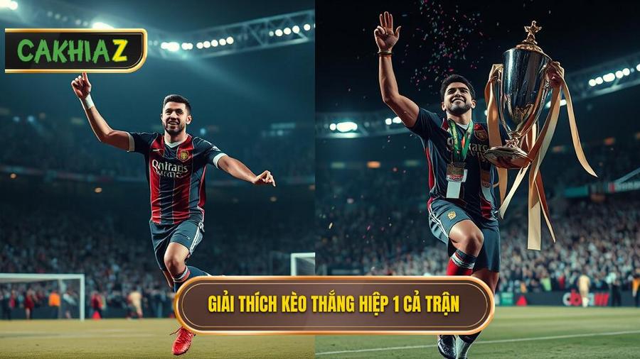 Kèo thắng hiệp 1 thắng cả trận là gì?