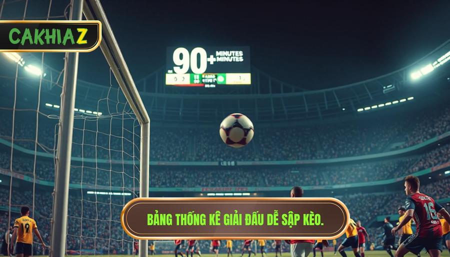 Bảng Thống Kê Giải đấu Dễ Sập Kèo.